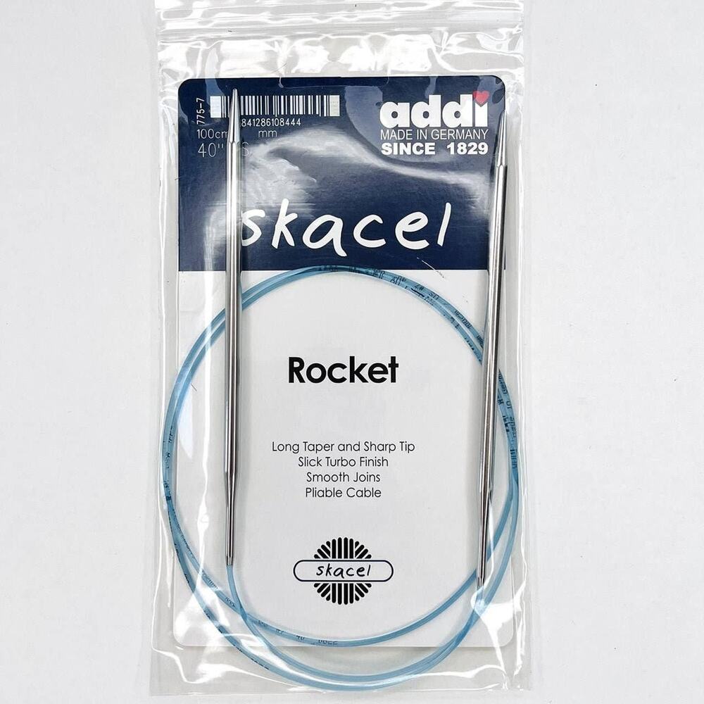 Size 11 addi skacel Rocket circular knitting needles